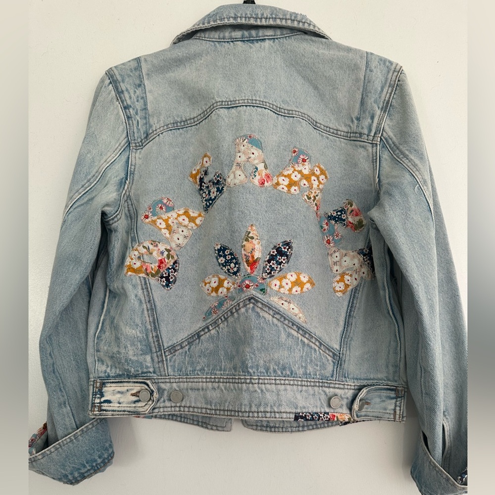 Blank Nyc Dream Patchwork Denim Jacket - image 5
